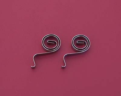 Wound drive motor brush spring set